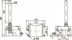 ROS-2D兩級跑偏開關Romsey兩級跑偏開關生產